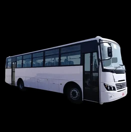 66-seater passenger bus rental in Abu Dhabi, Dubai and Sharjah for large group transportation