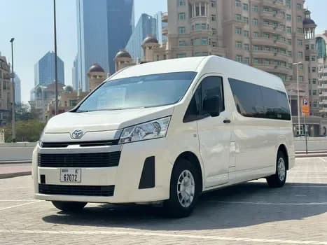 14 seater passenger bus for rent in Abu Dhabi